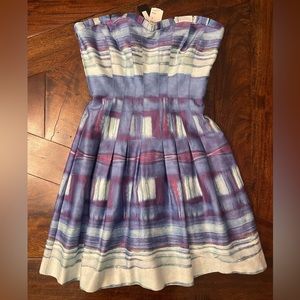 Sine Neiman Marcus Strapless Dress NWT